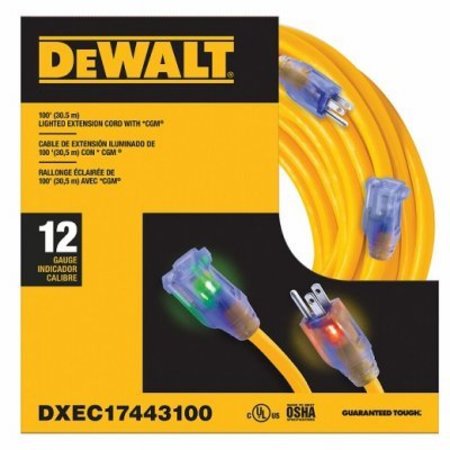 CENTURY WIRE & CABLE 100' 123 Ext Cord DXEC17443100